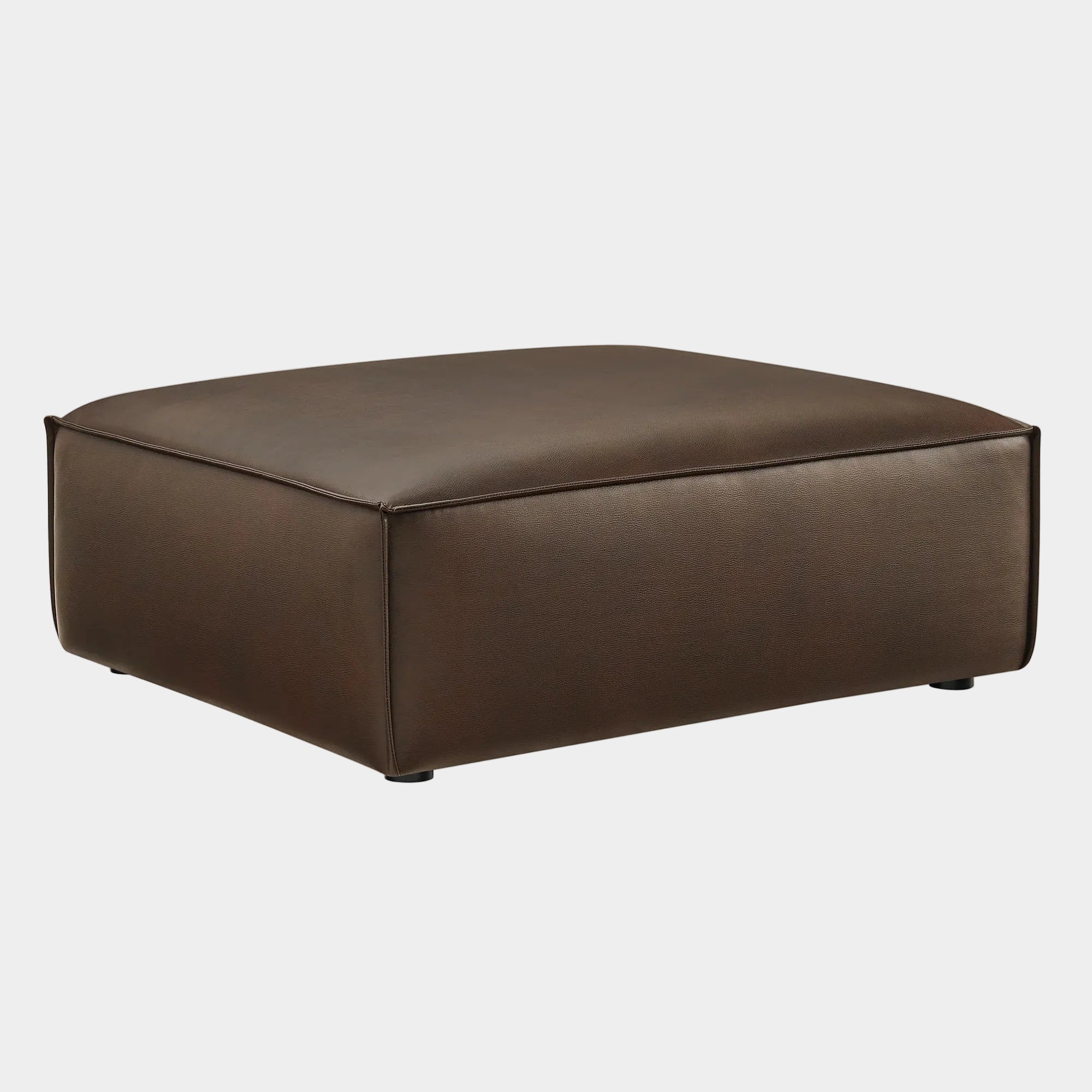 Restore Vegan Leather Modular Ottoman