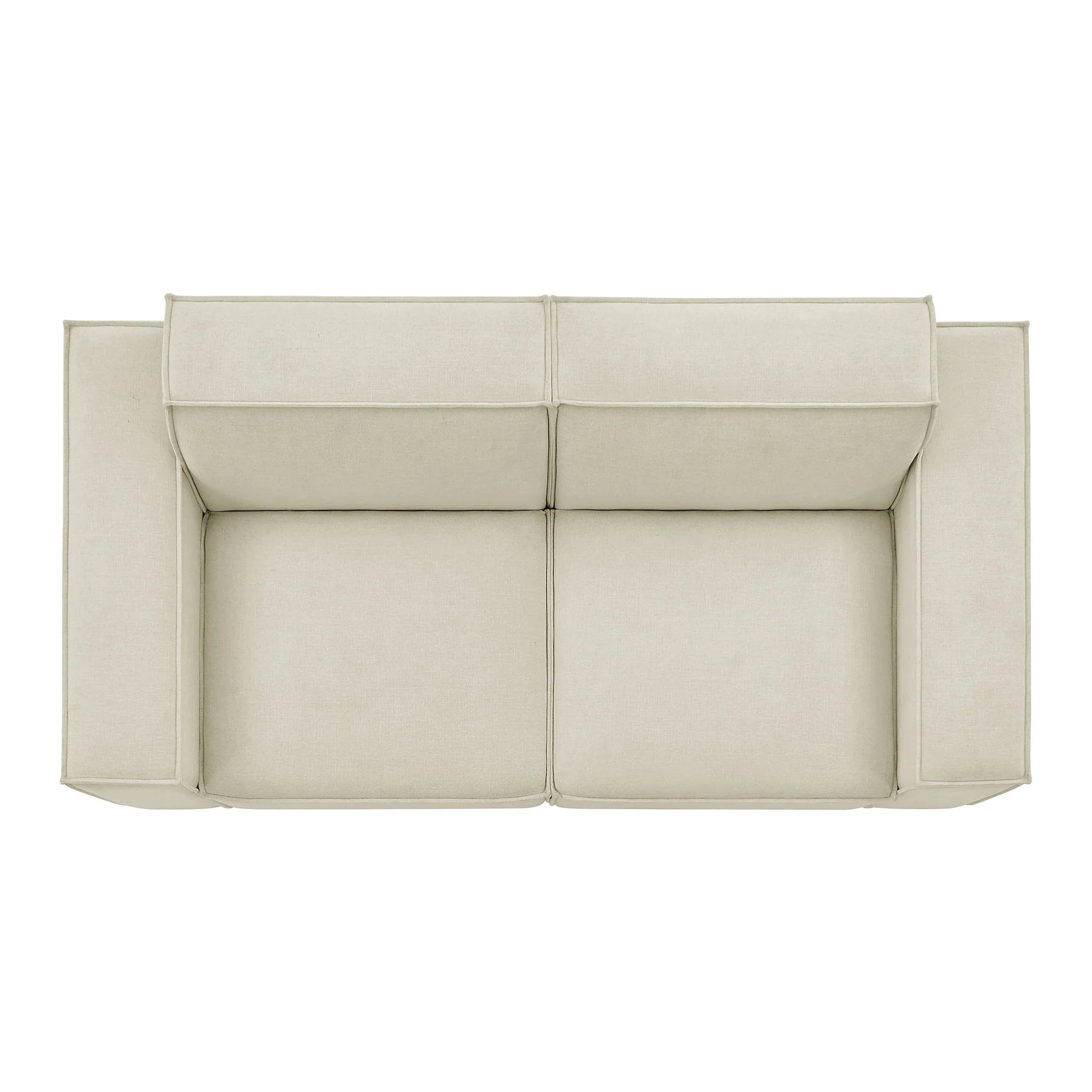 Restore 2-Piece Performance Fabric Upholstered Modular Loveseat