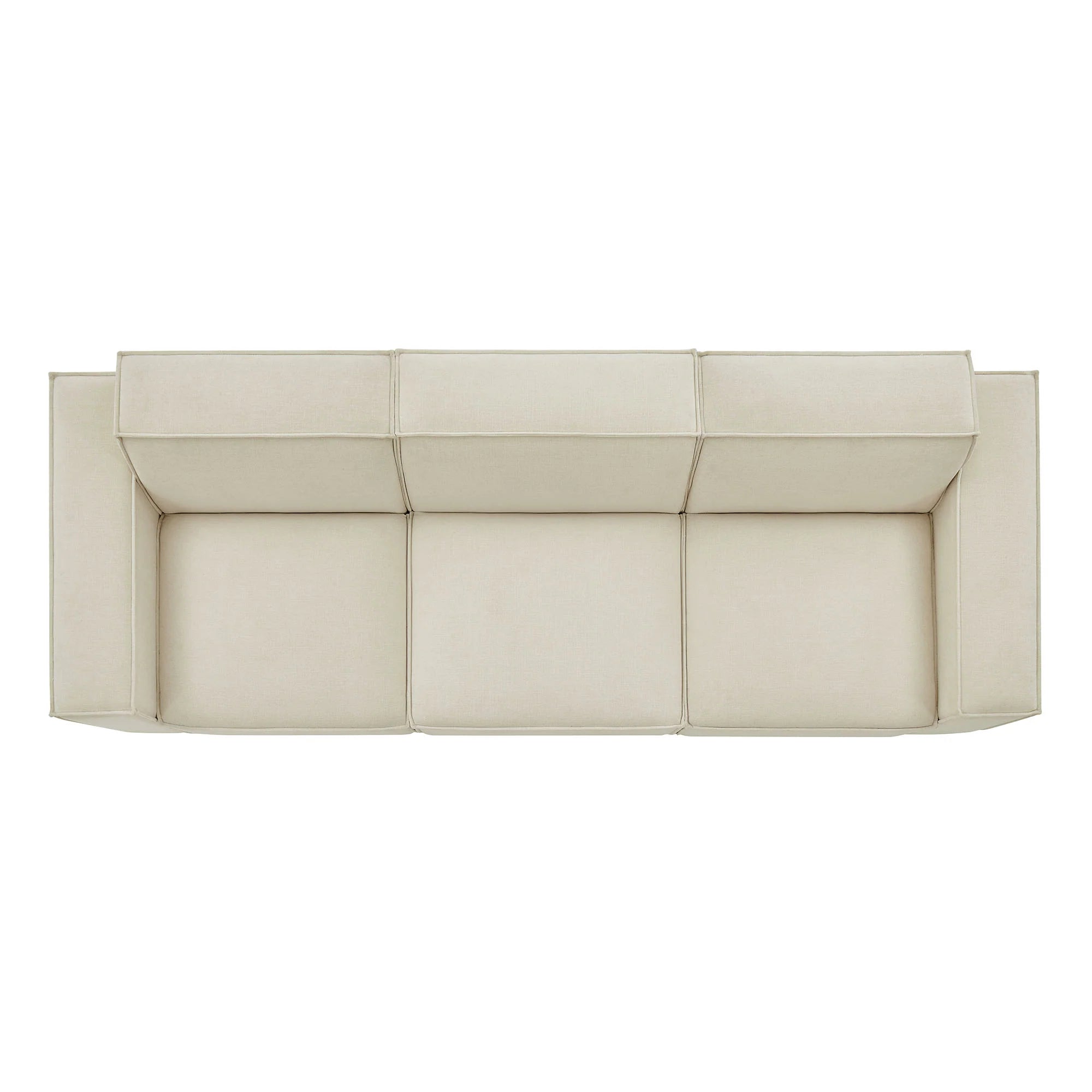 Restore 3-Piece Performance Fabric Upholstered Modular Sofa Set