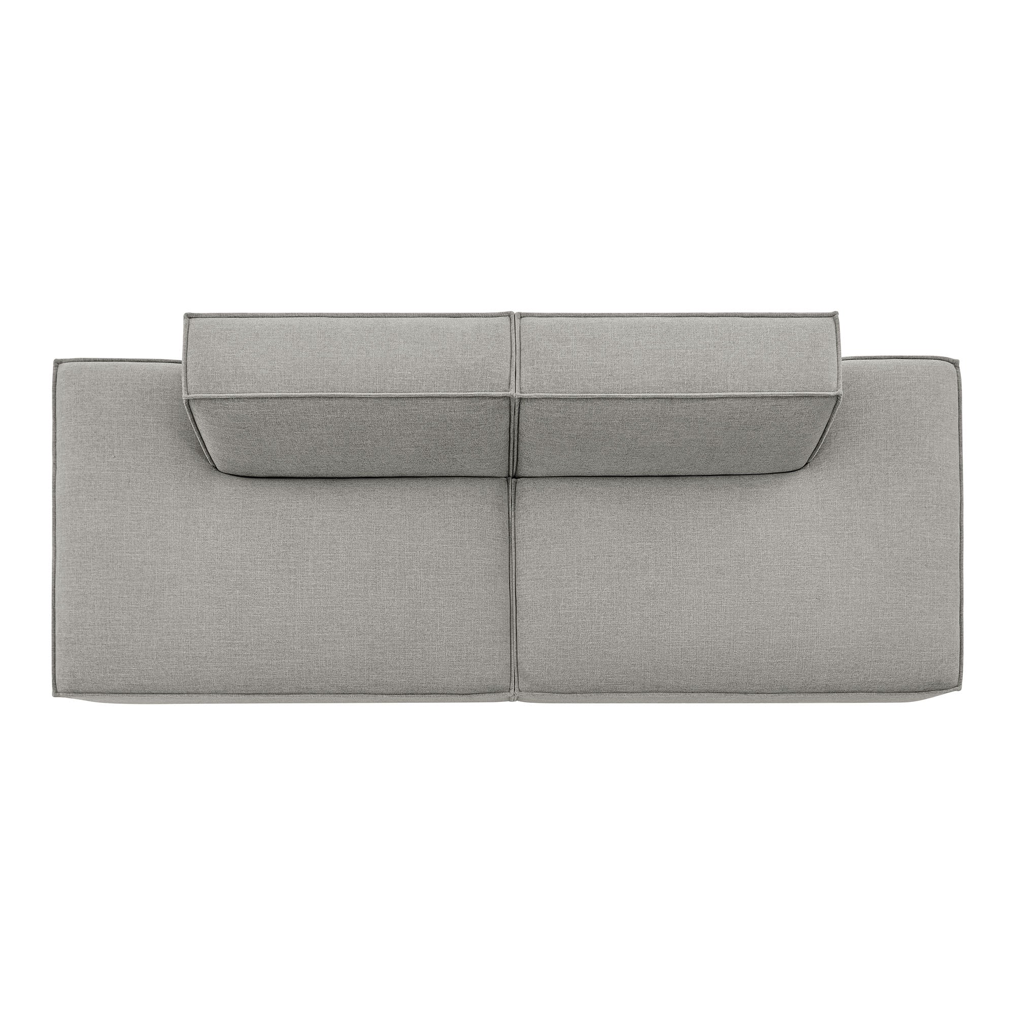 Restore 2-Piece Performance Fabric Upholstered Modular Loveseat