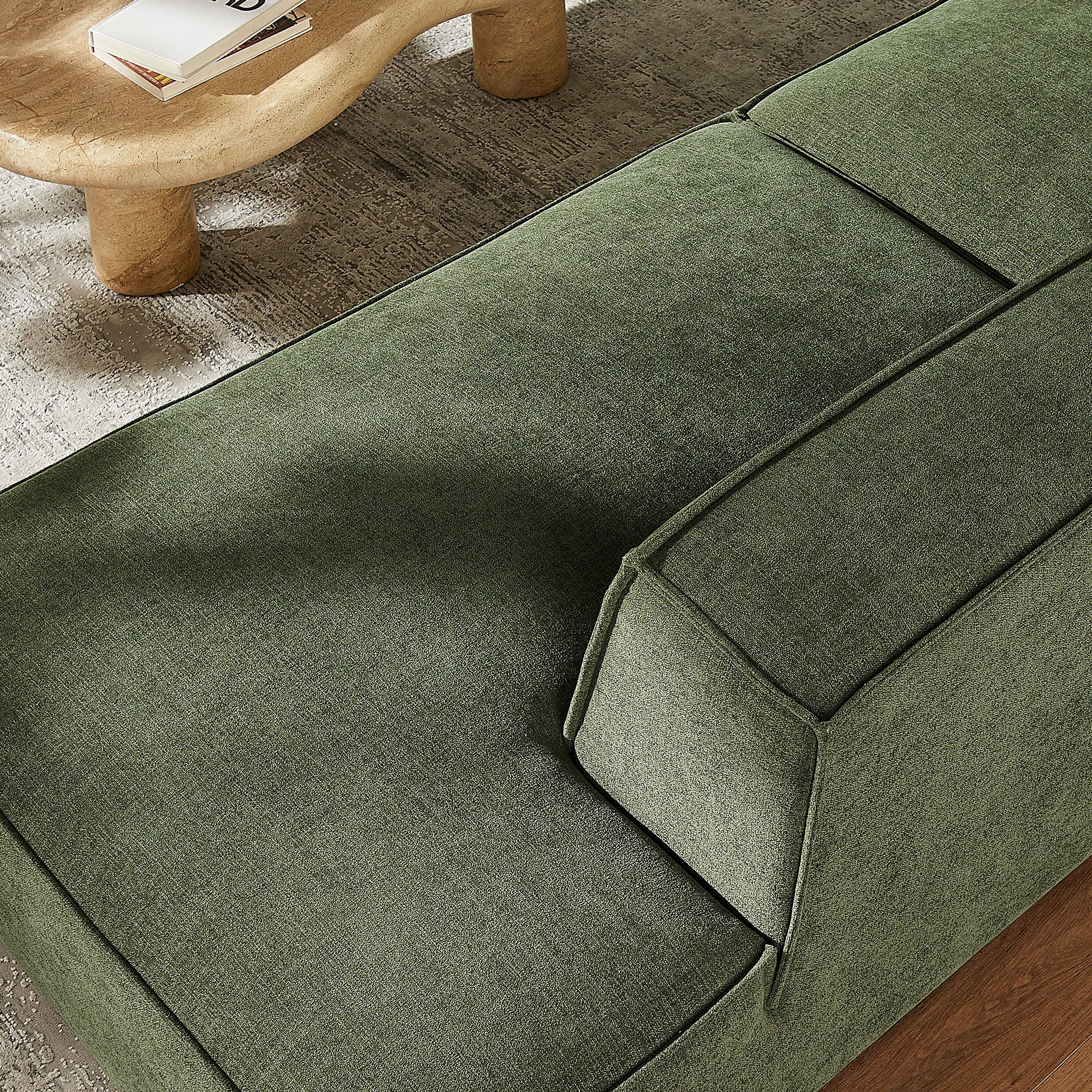 Restore 2-Piece Performance Fabric Upholstered Modular Loveseat