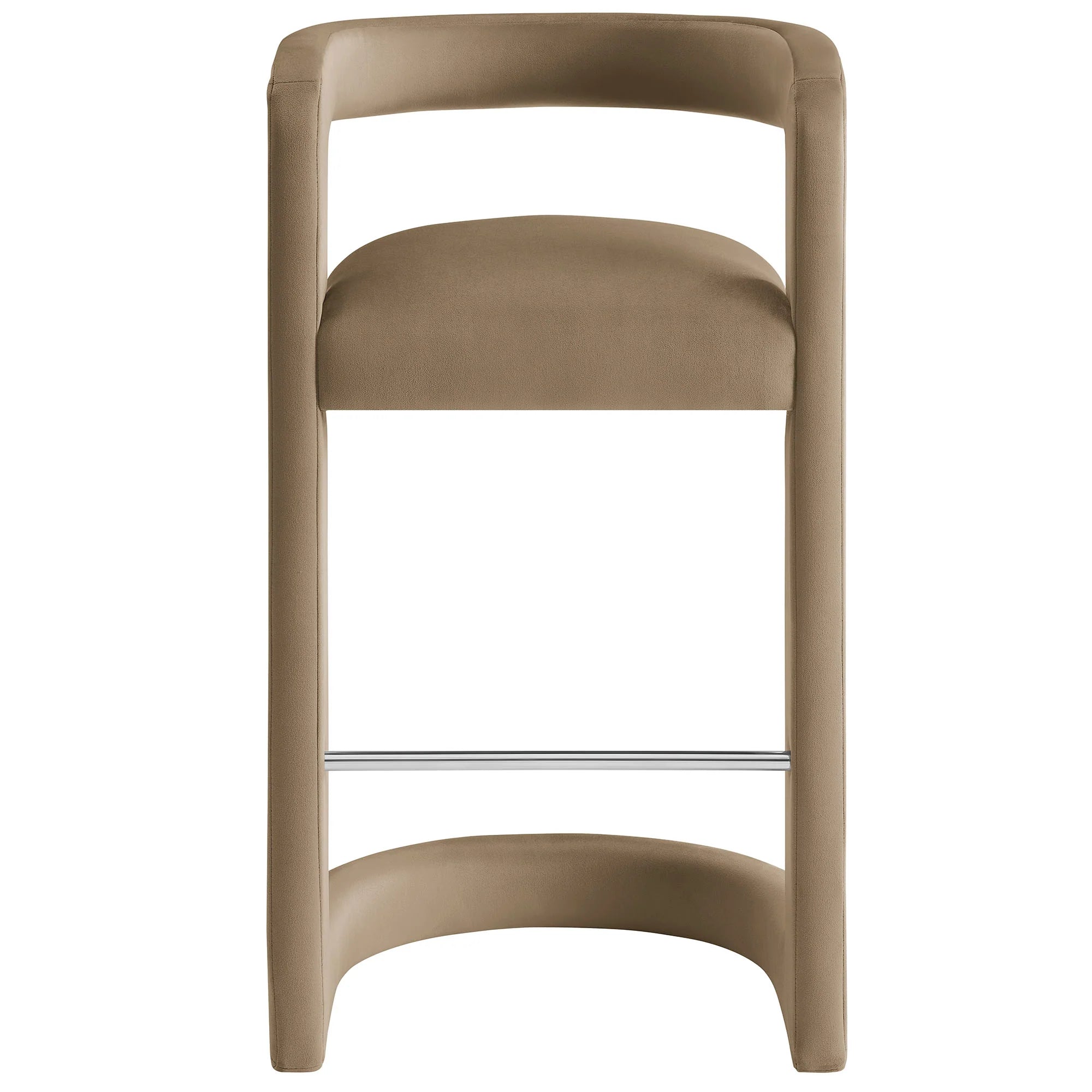 Winslow Performance Velvet Bar Stool Set of 2