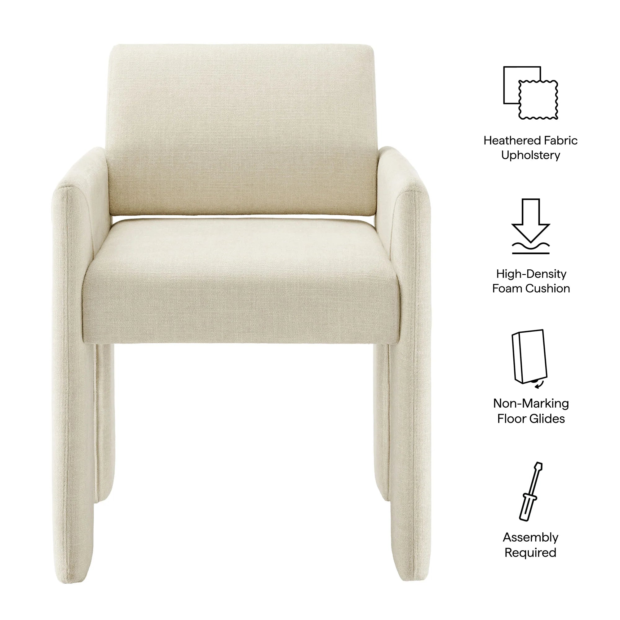 Daven Fabric Upholstered Dining Chair