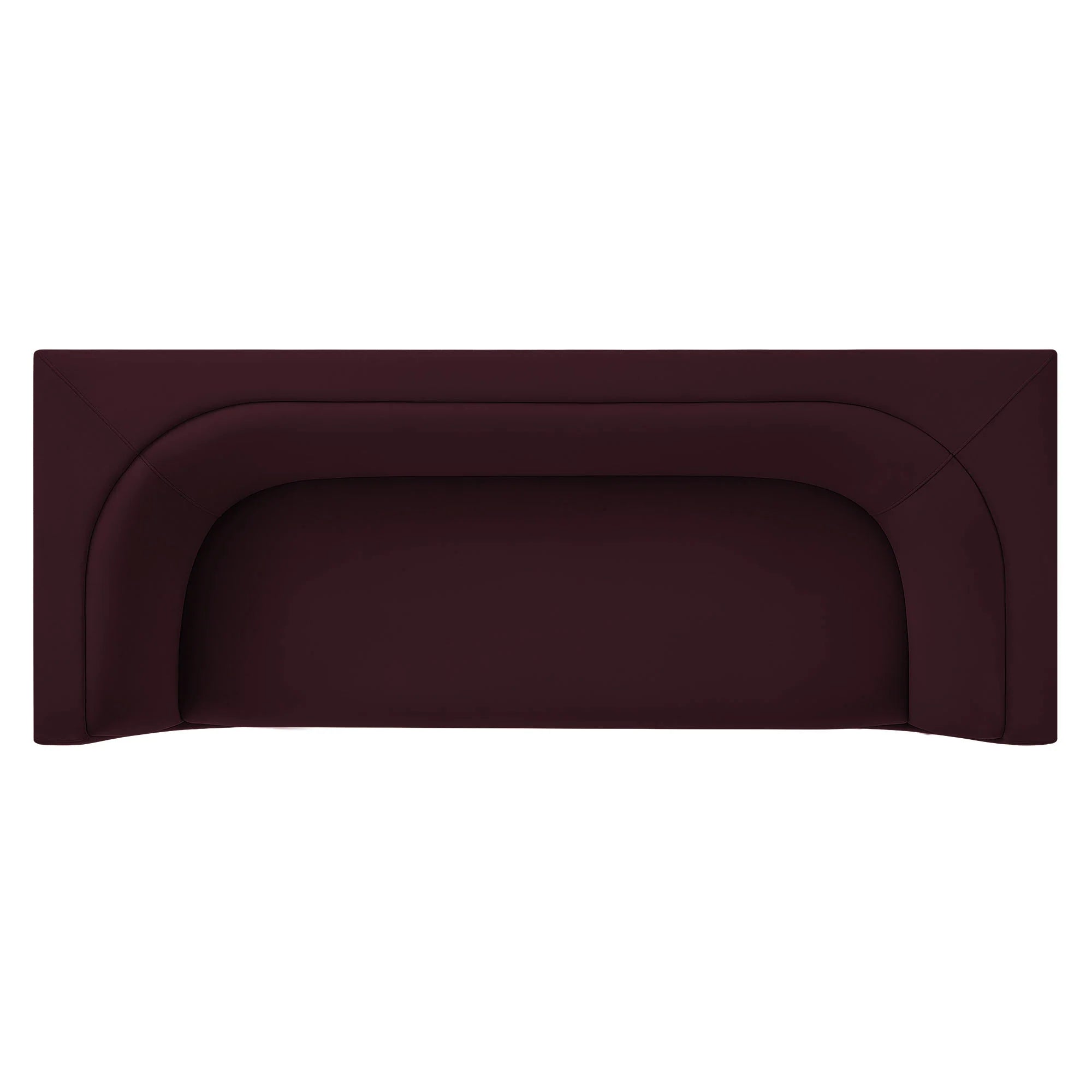 Hilda 86" Curved Back Performance Velvet Sofa