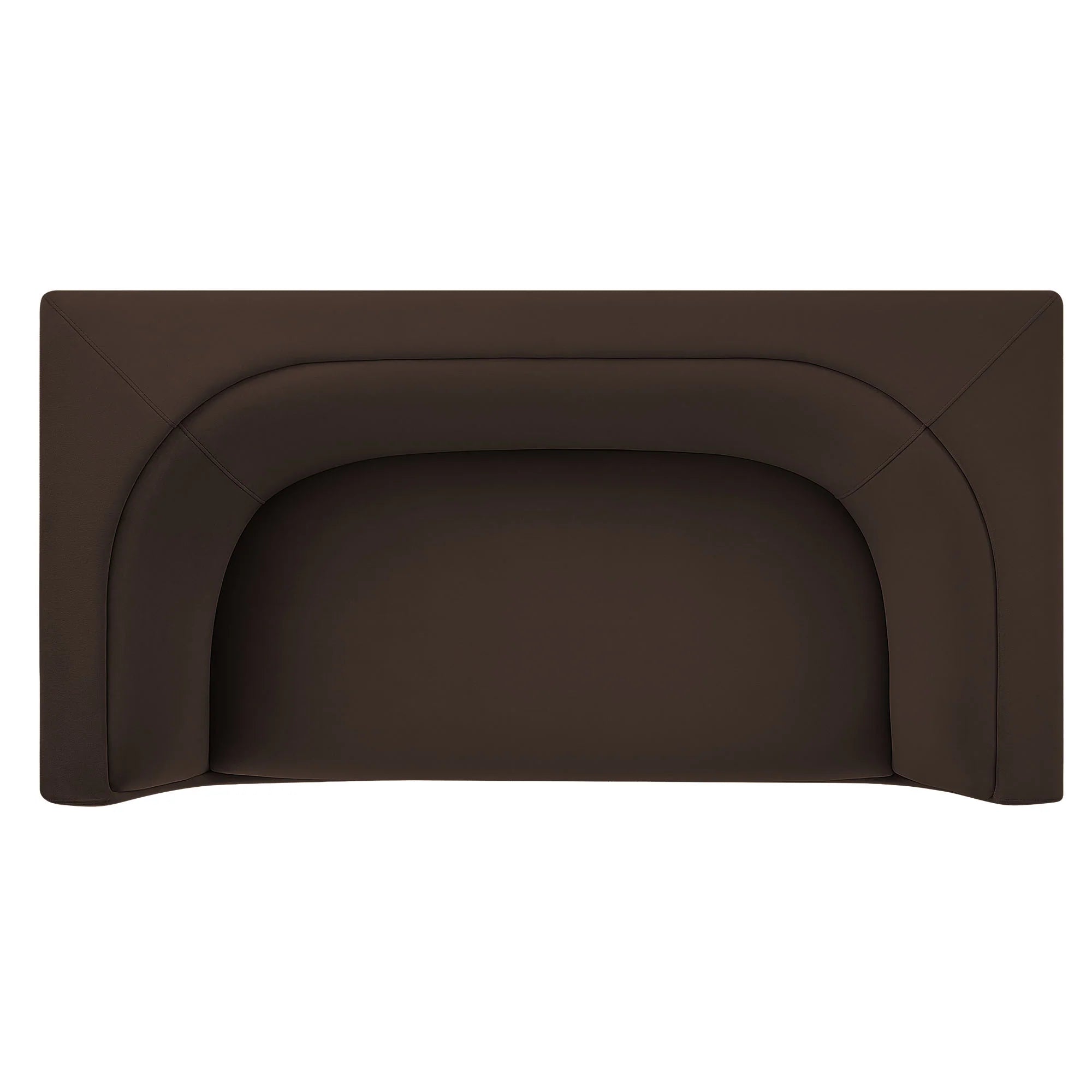 Hilda 67" Curved Back Performance Velvet Loveseat