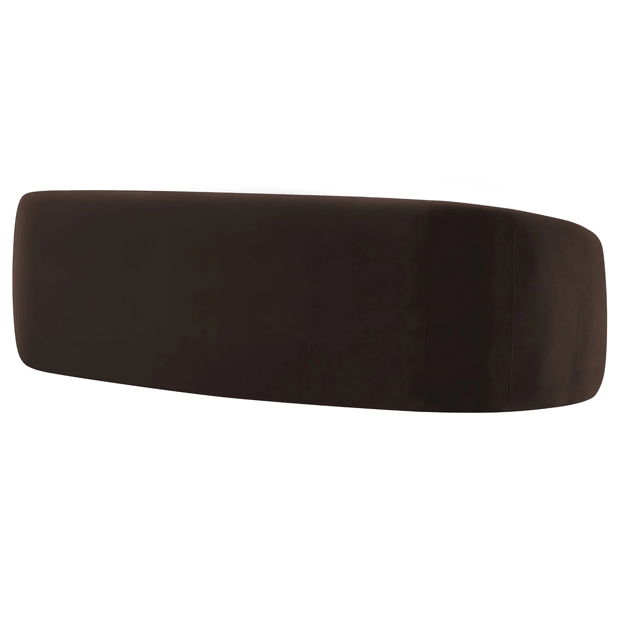 Contessa Curved Performance Velvet Sofa