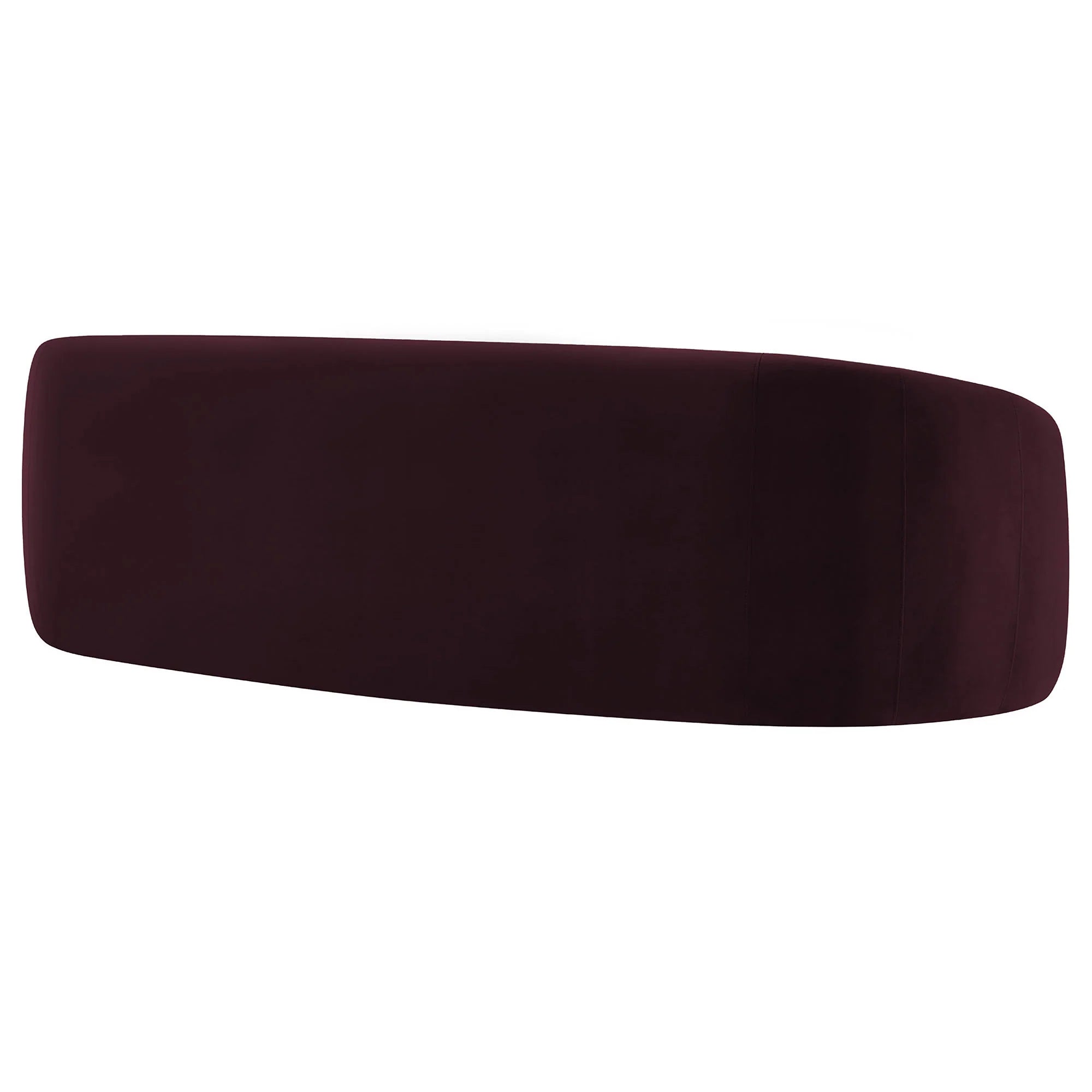 Contessa Curved Performance Velvet Sofa