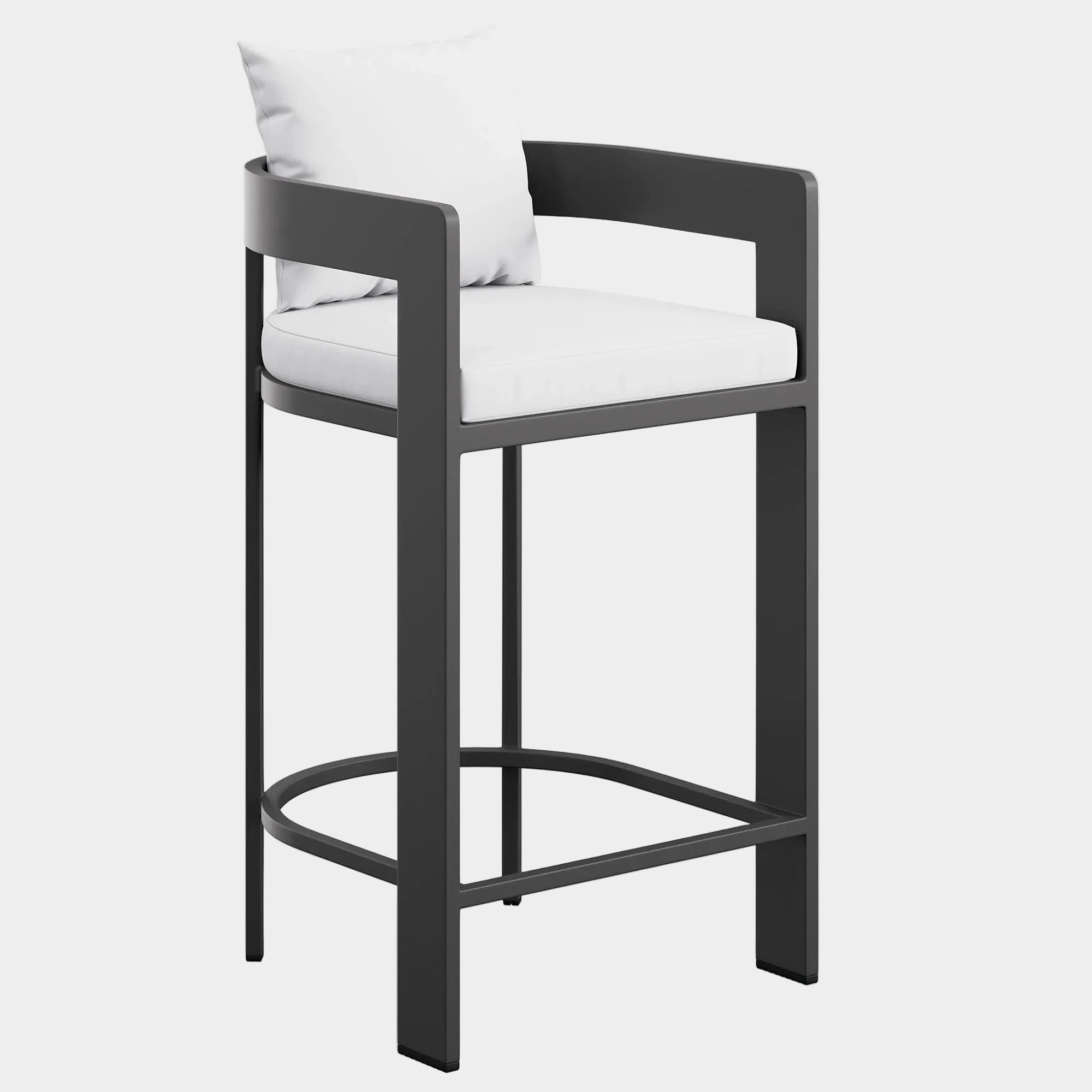 Tahoe Outdoor Patio Aluminum Bar Chair