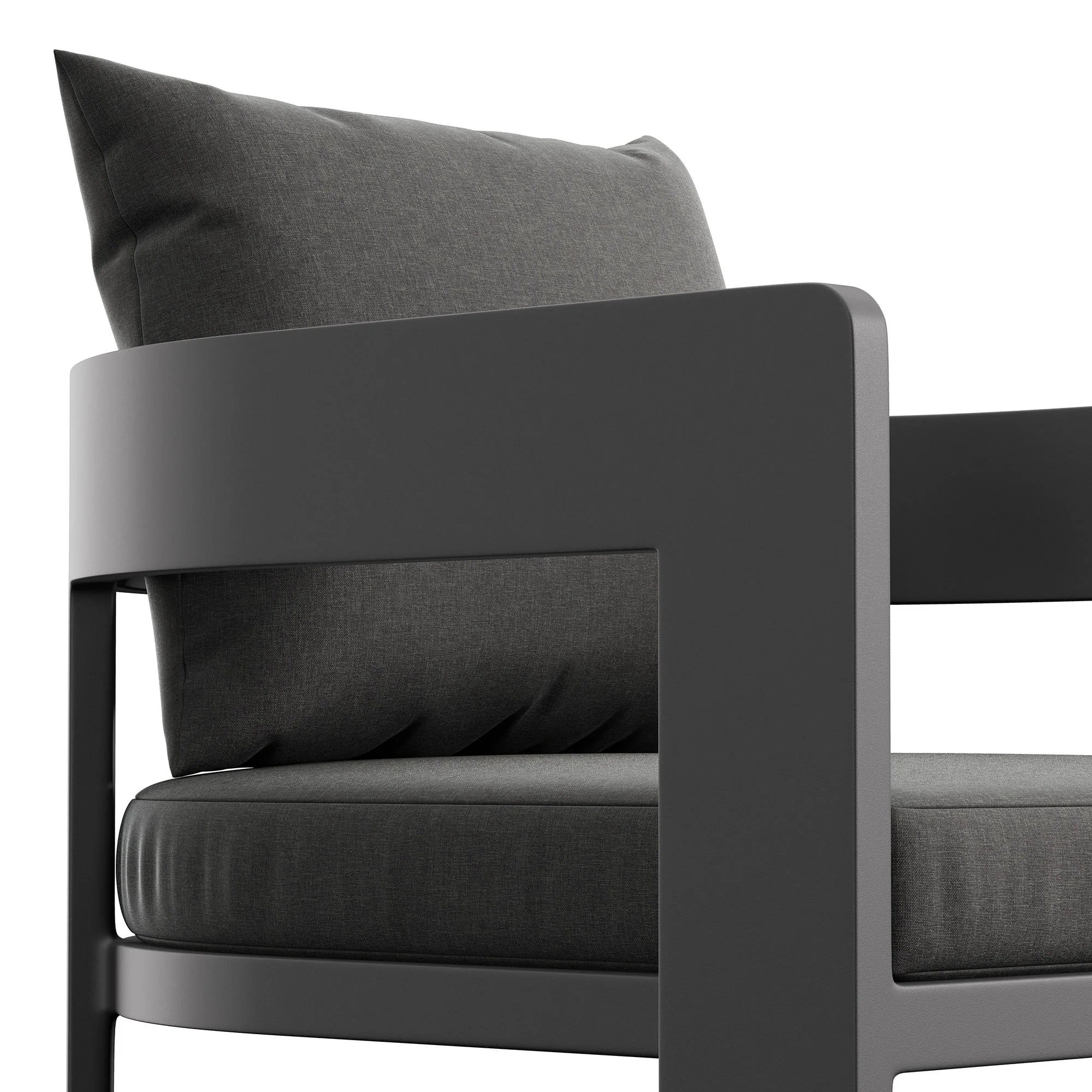 Tahoe Outdoor Patio Aluminum Counter Stool