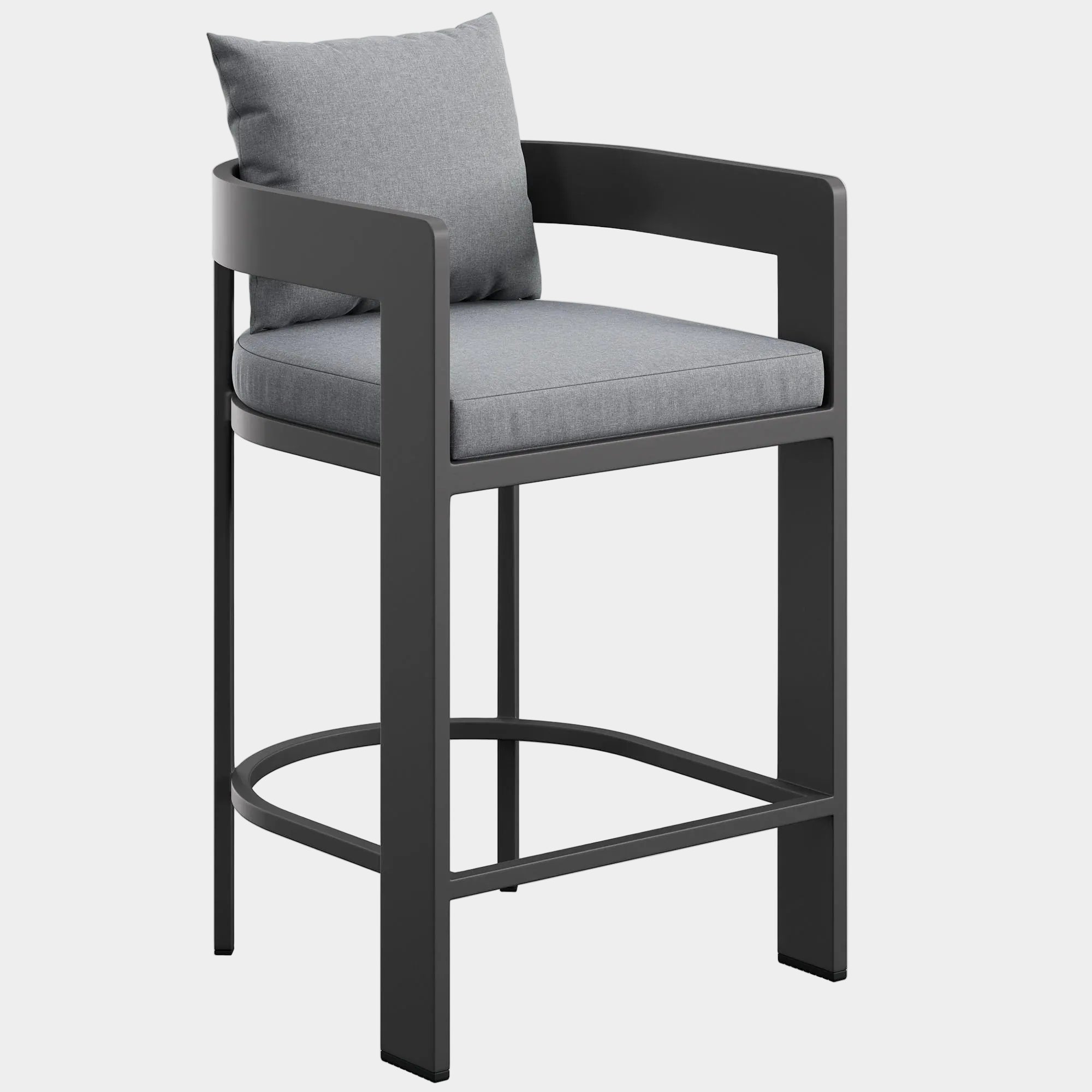 Tahoe Outdoor Patio Aluminum Counter Stool