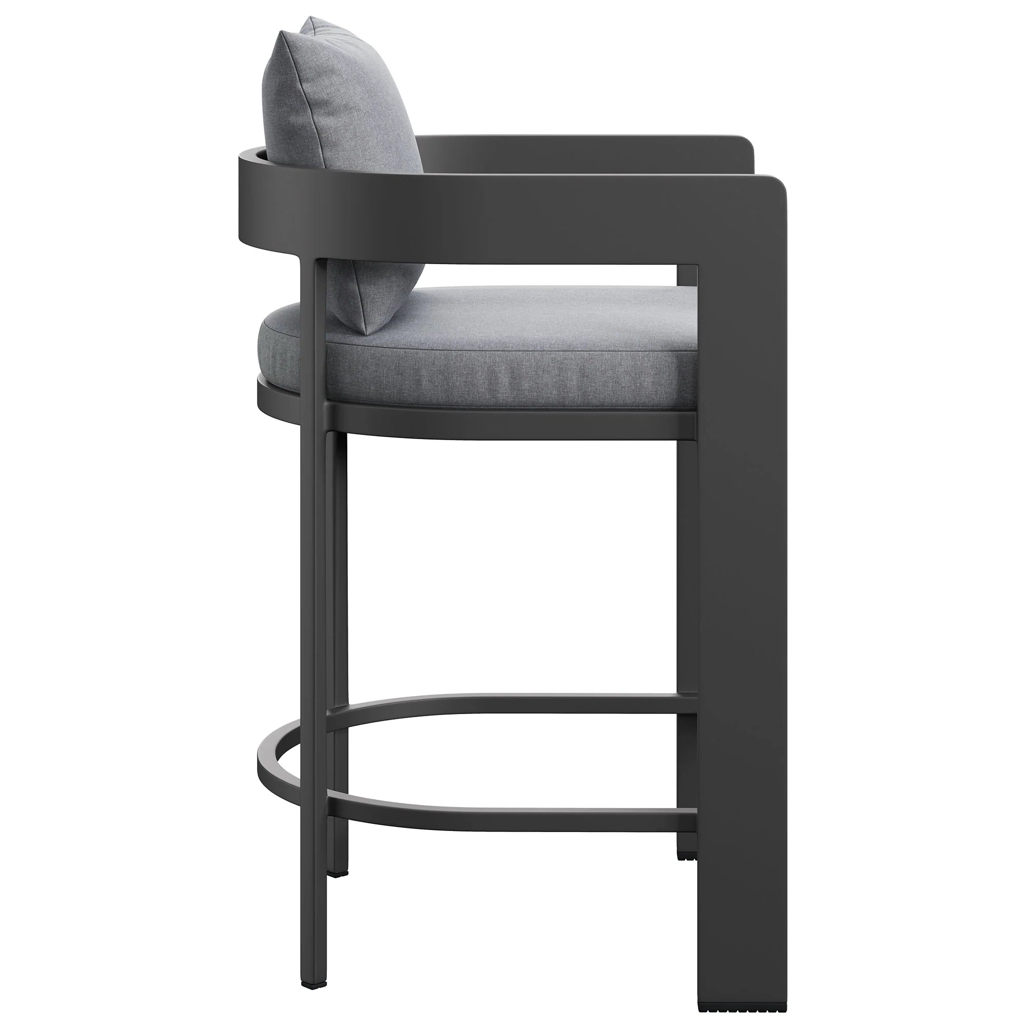 Tahoe Outdoor Patio Aluminum Counter Stool