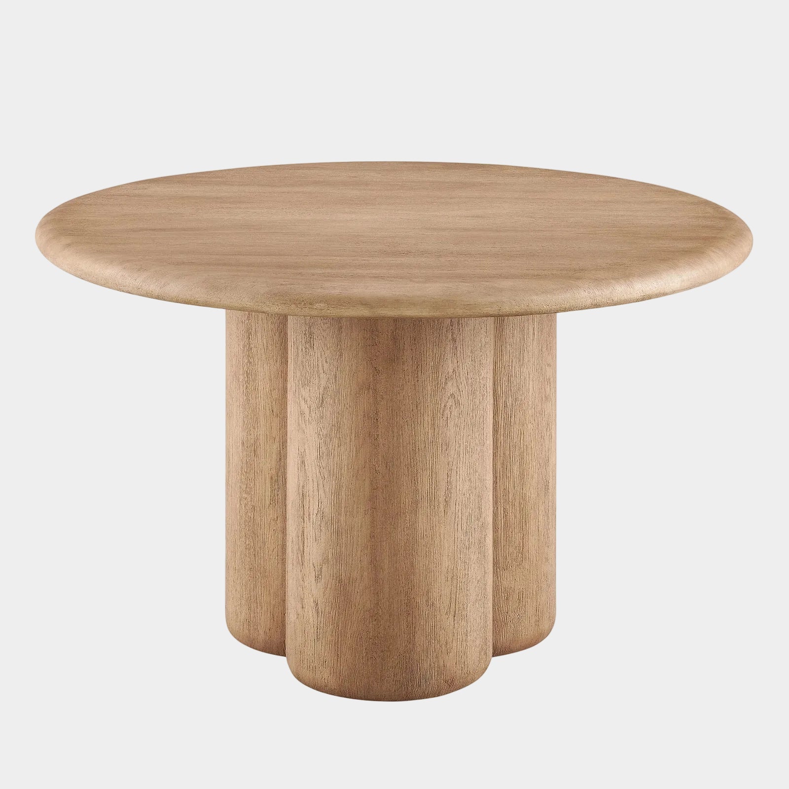 Tori 48 Inch Round Indoor and Outdoor Dining Table