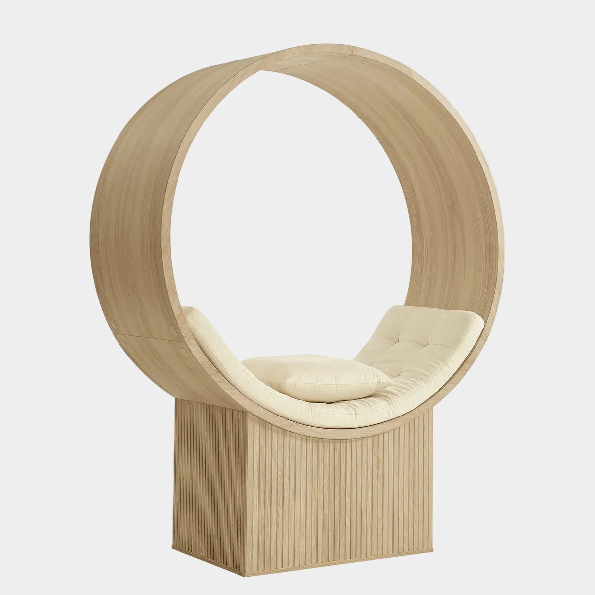 Aperture Round Alcove Accent Chair