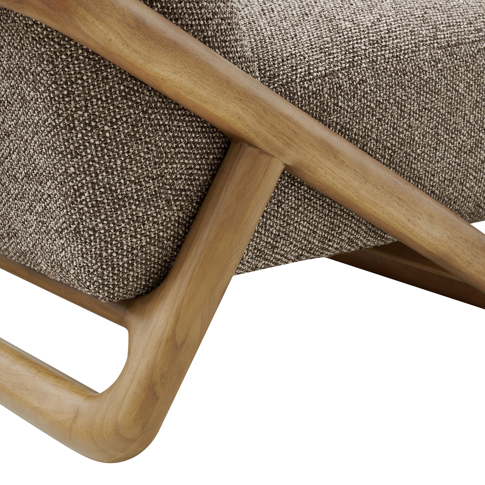 Vander Textured Fabric Accent Chair