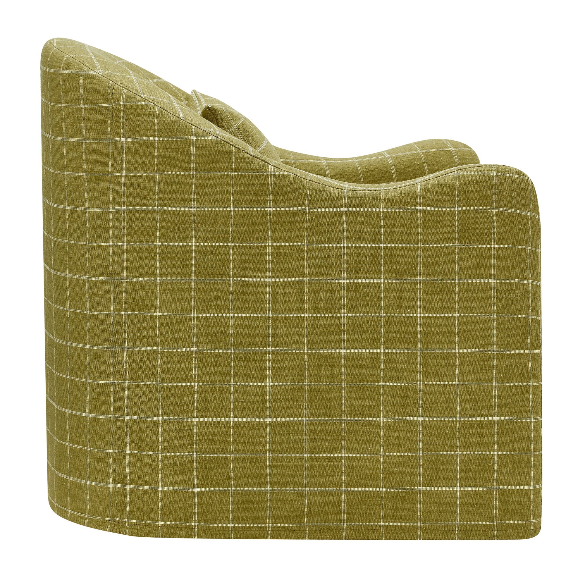 Bardot Slipcovered Linen Blend Accent Chair