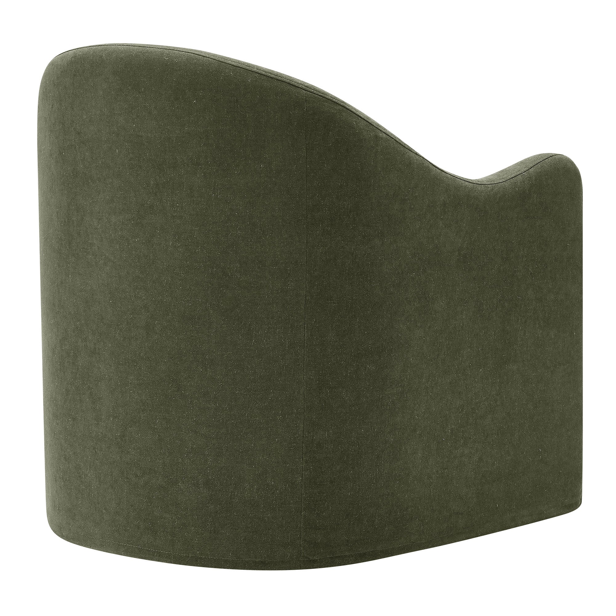 Bardot Slipcovered Linen Blend Accent Chair