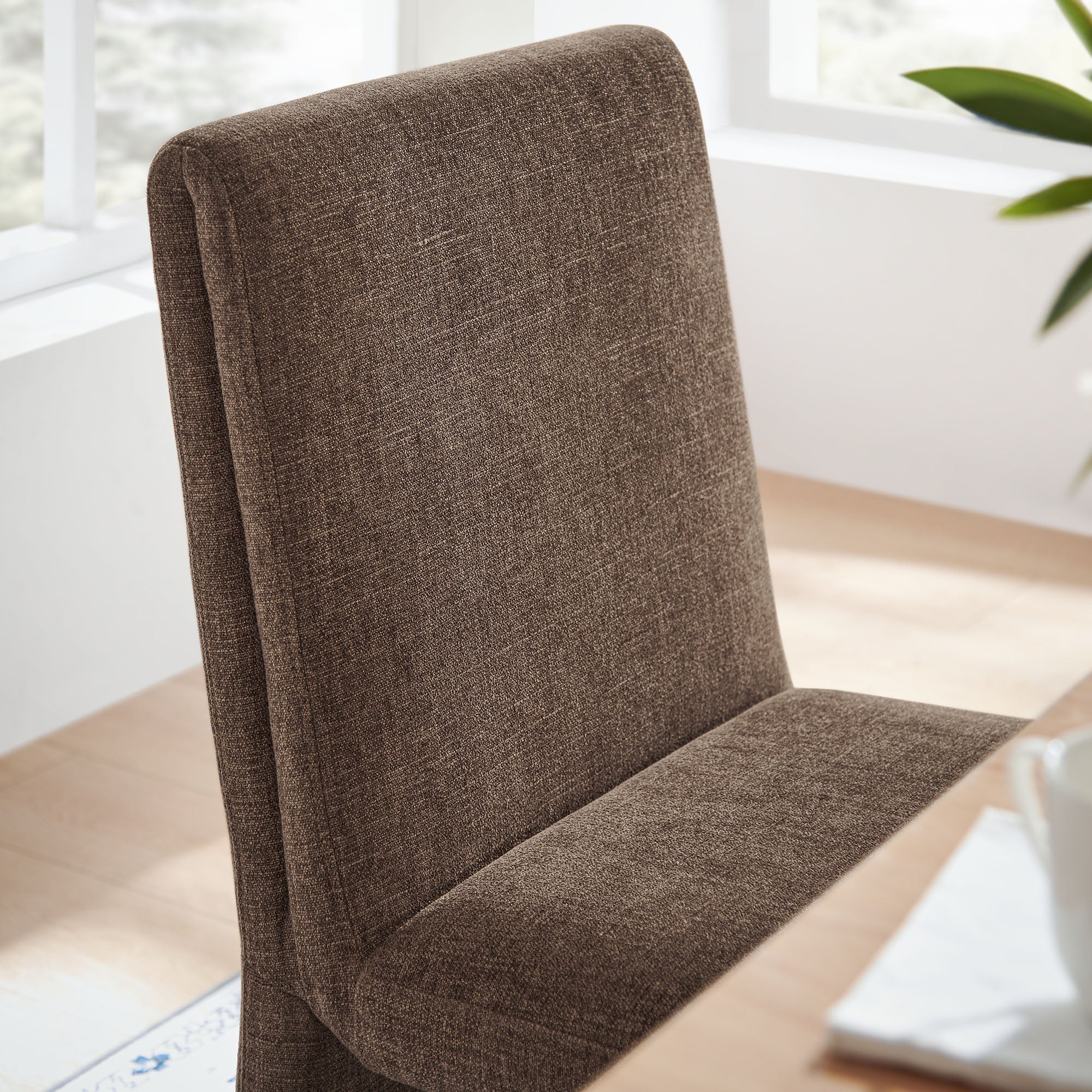 Emory Upholstered Fabric Dining Side Chair Set of 2
