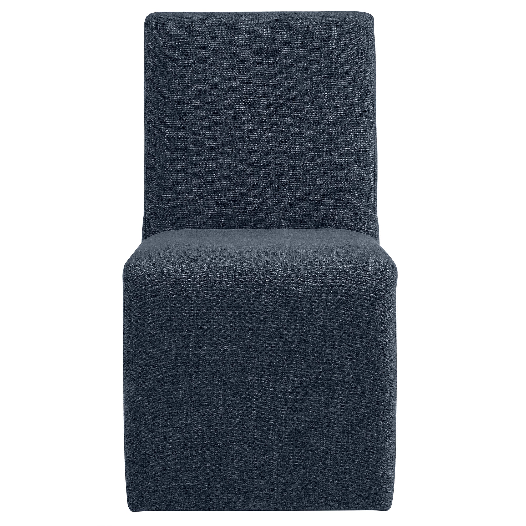 Emory Upholstered Fabric Dining Side Chair Set of 2