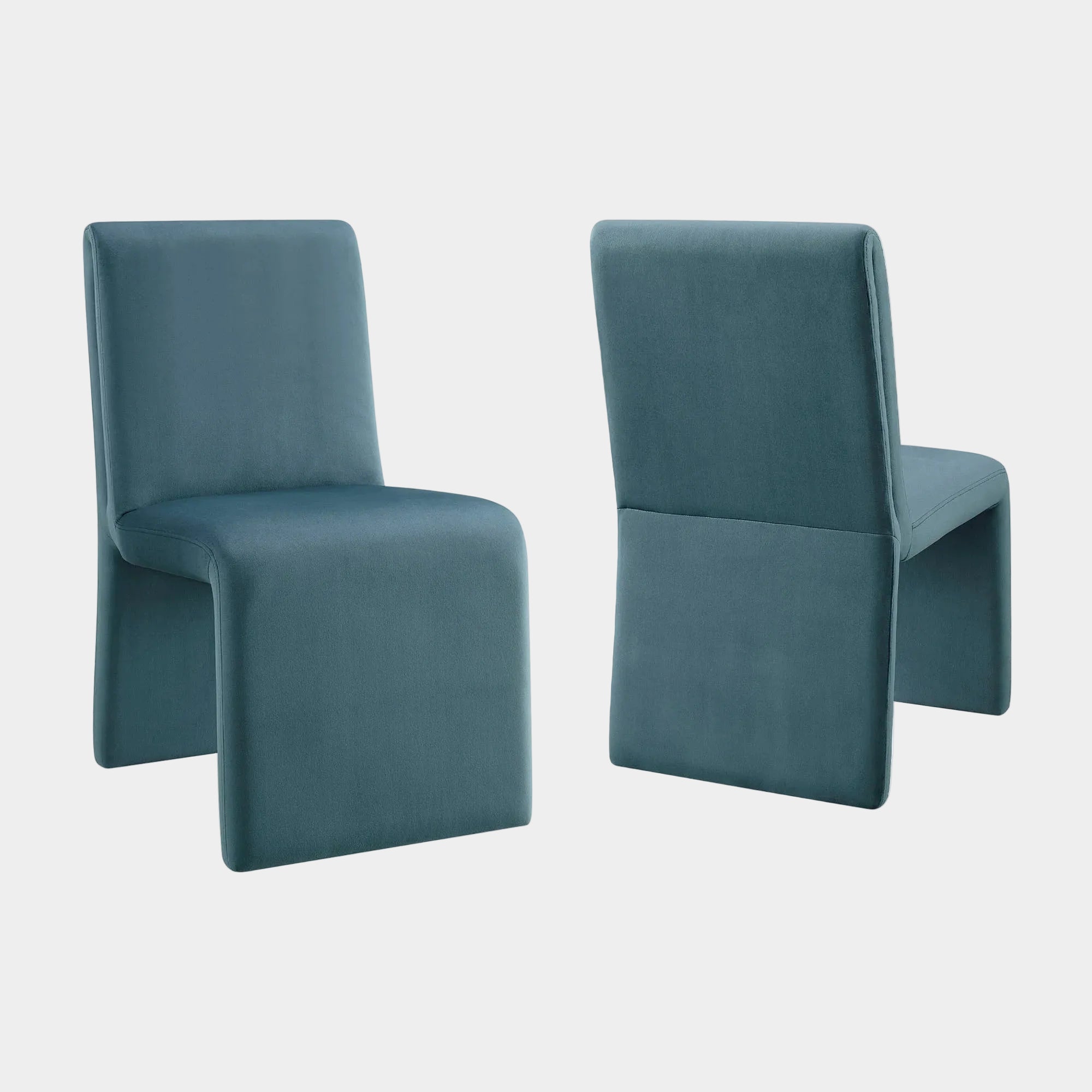 Emory Performance Velvet Dining Side Chair Set of 2