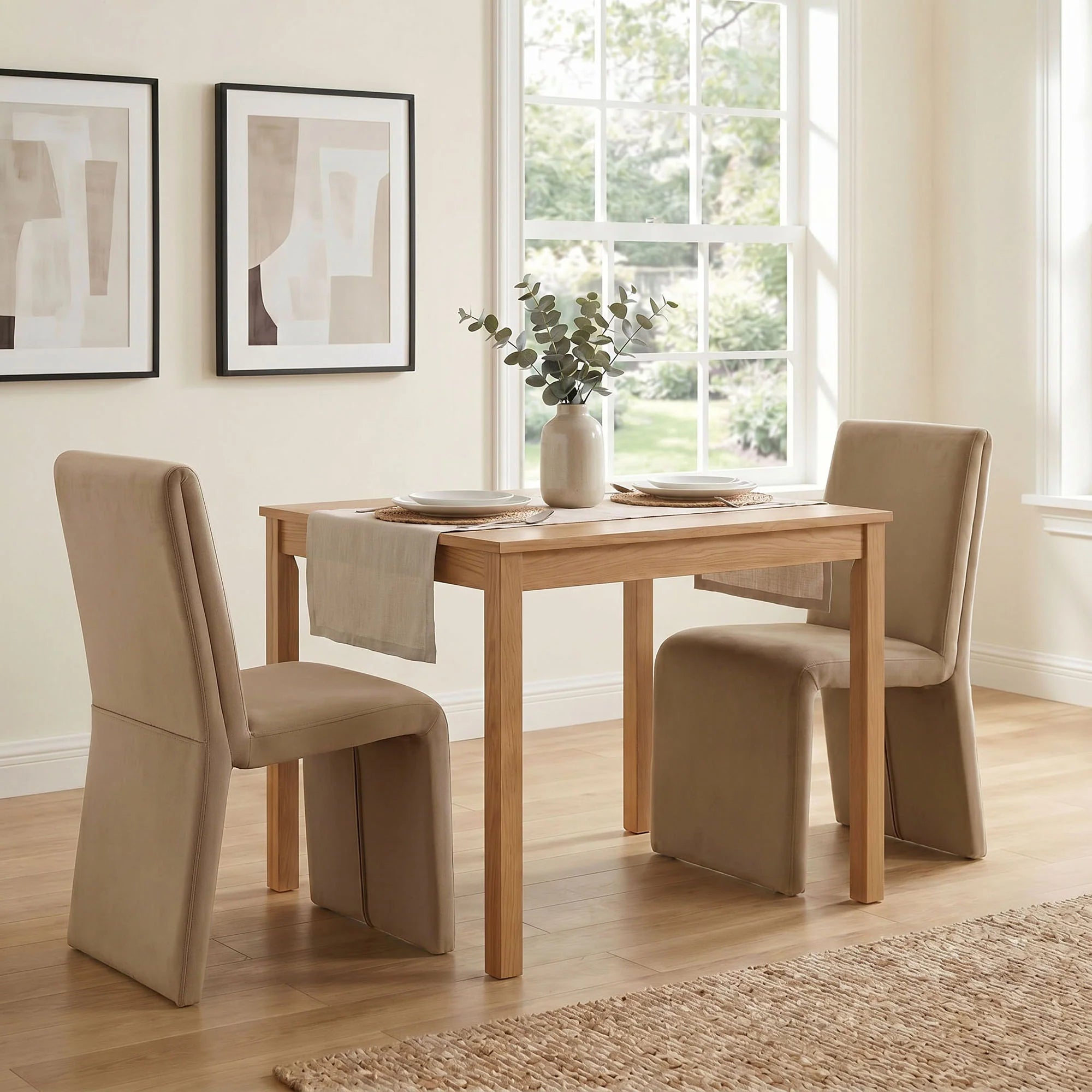 Emory Performance Velvet Dining Side Chair Set of 2