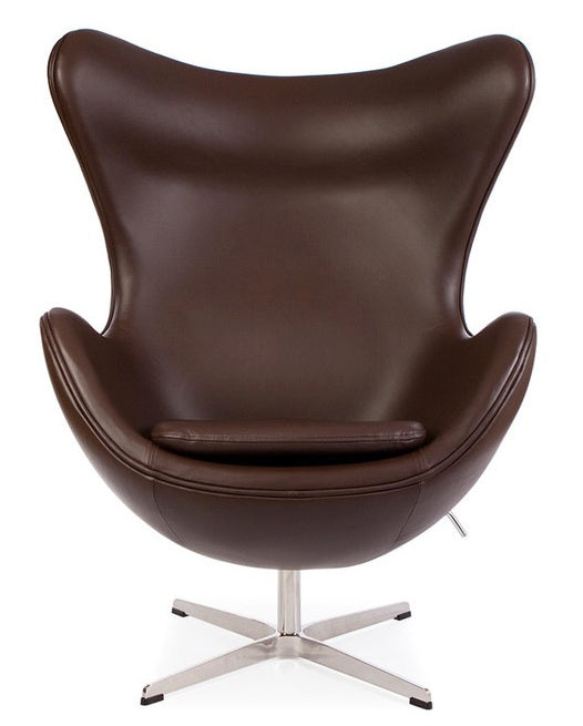 Fauteuil Egg (cuir)