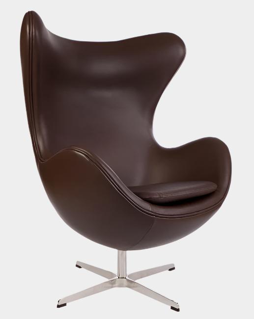 Fauteuil Egg (cuir)