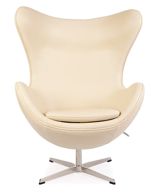 Fauteuil Egg (cuir)