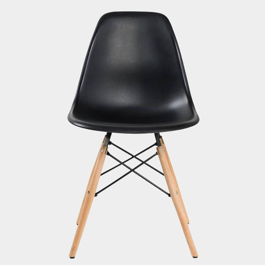 Eames Eiffel Dining Chair (Natural Base)