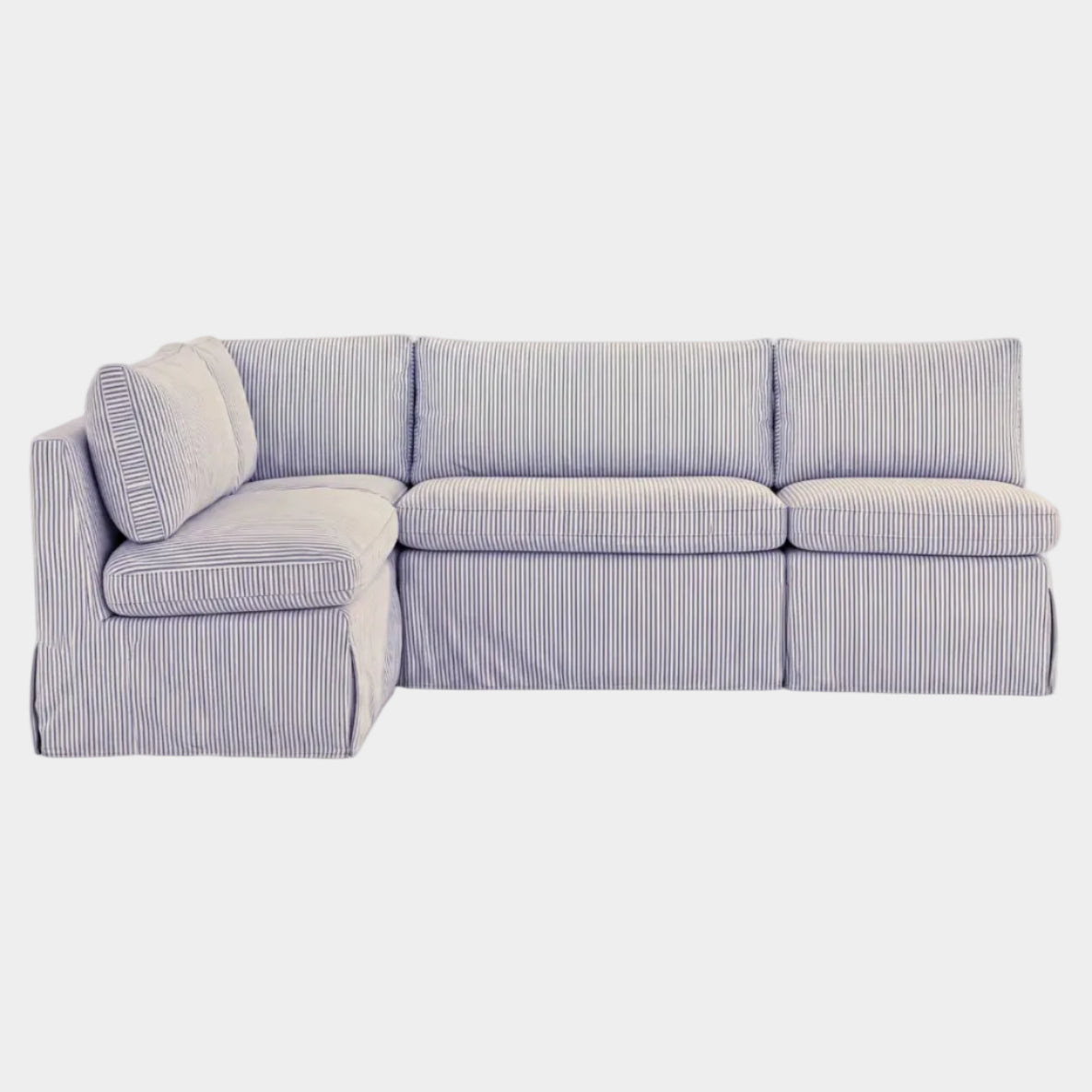 Fable Slipcover Dining Banquette L-Shape 96.0