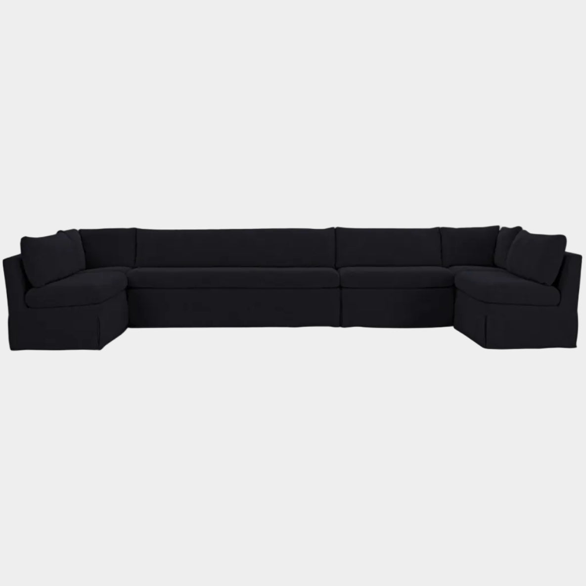 Fable Slipcover Dining Banquette U-Shape 168