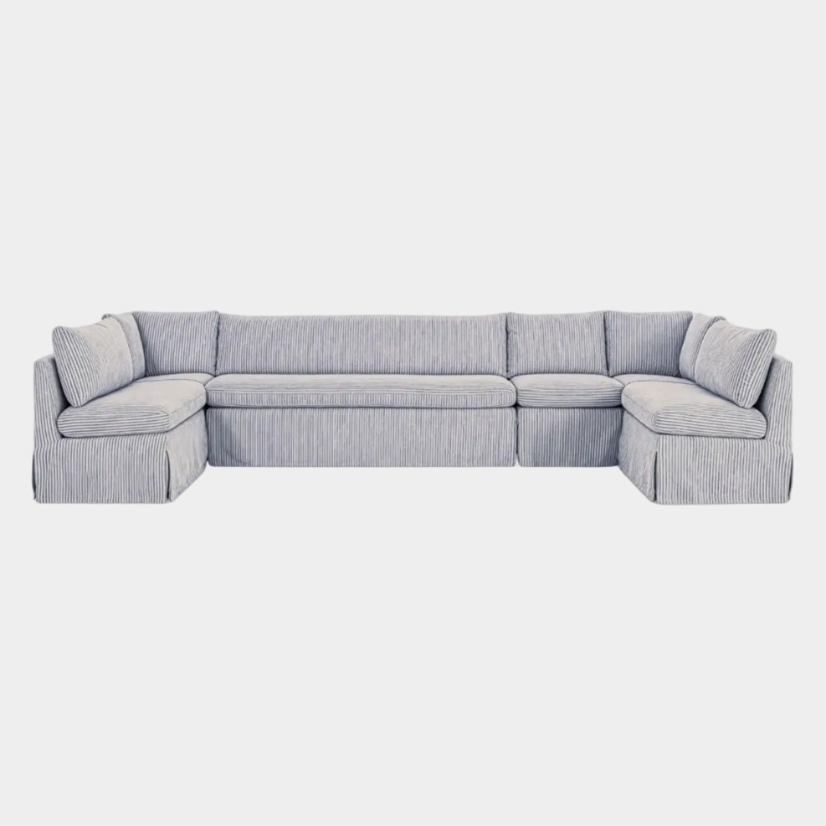Fable Slipcover Dining Banquette U-Shape 154