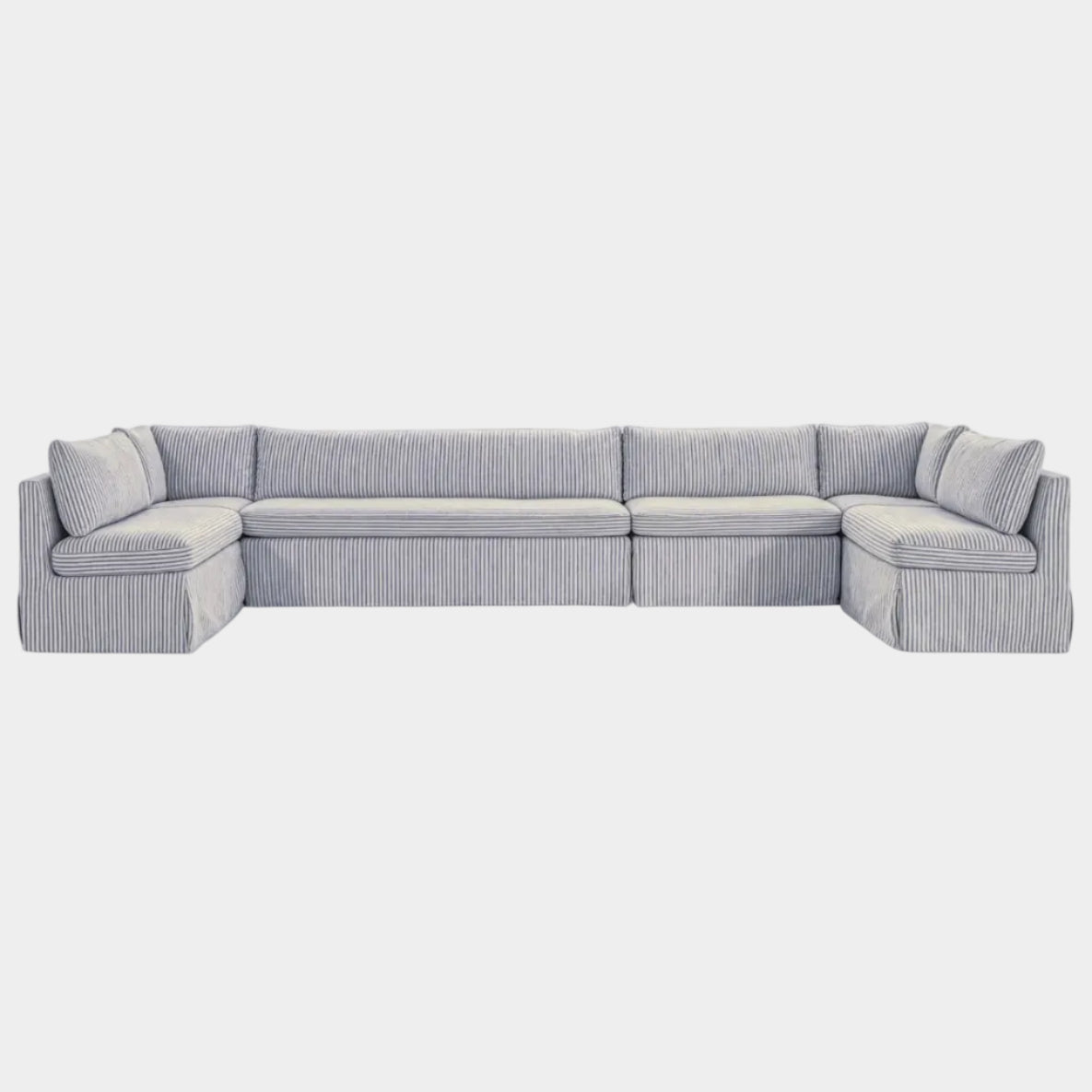 Fable Slipcover Dining Banquette U-Shape 168