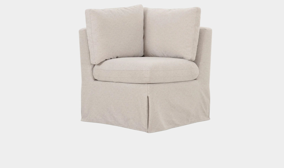 Fable Slipcover Dining Corner Chair