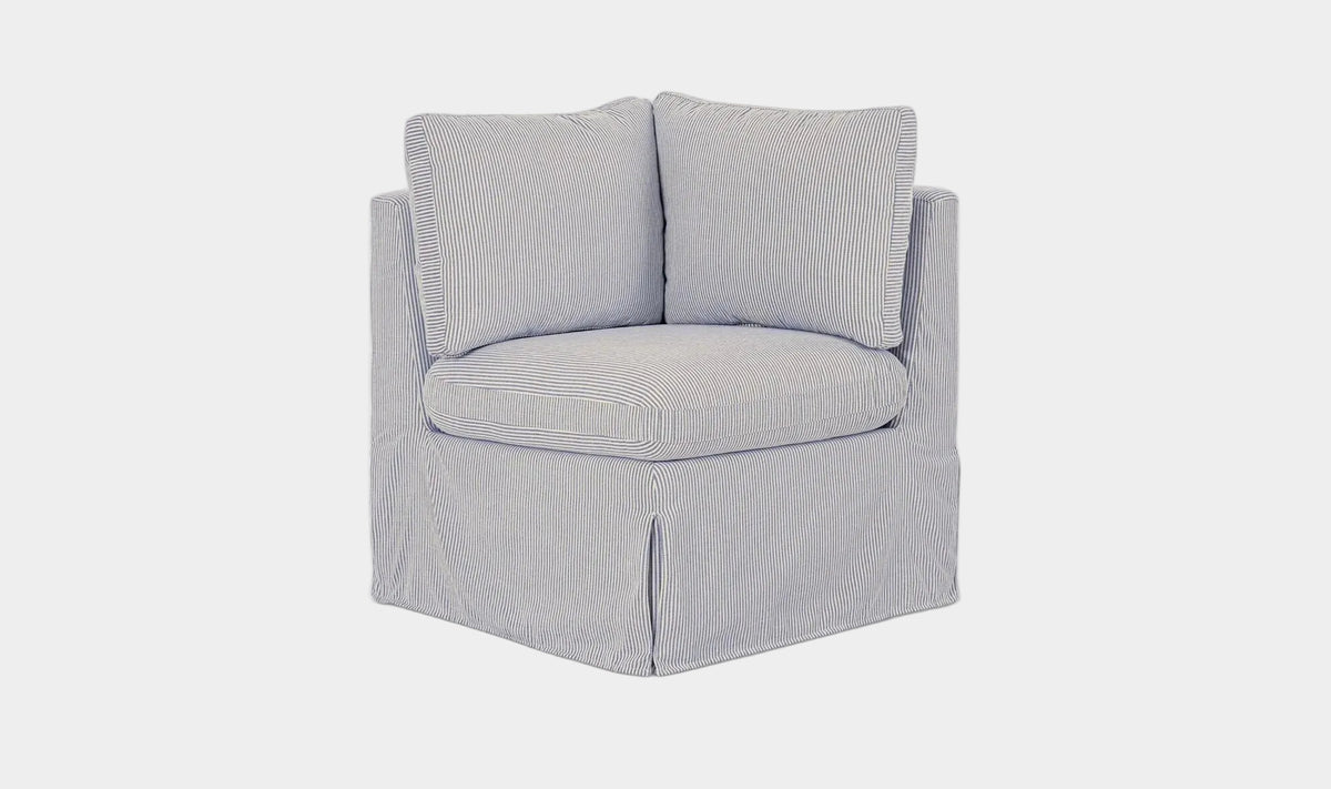 Fable Slipcover Dining Corner Chair
