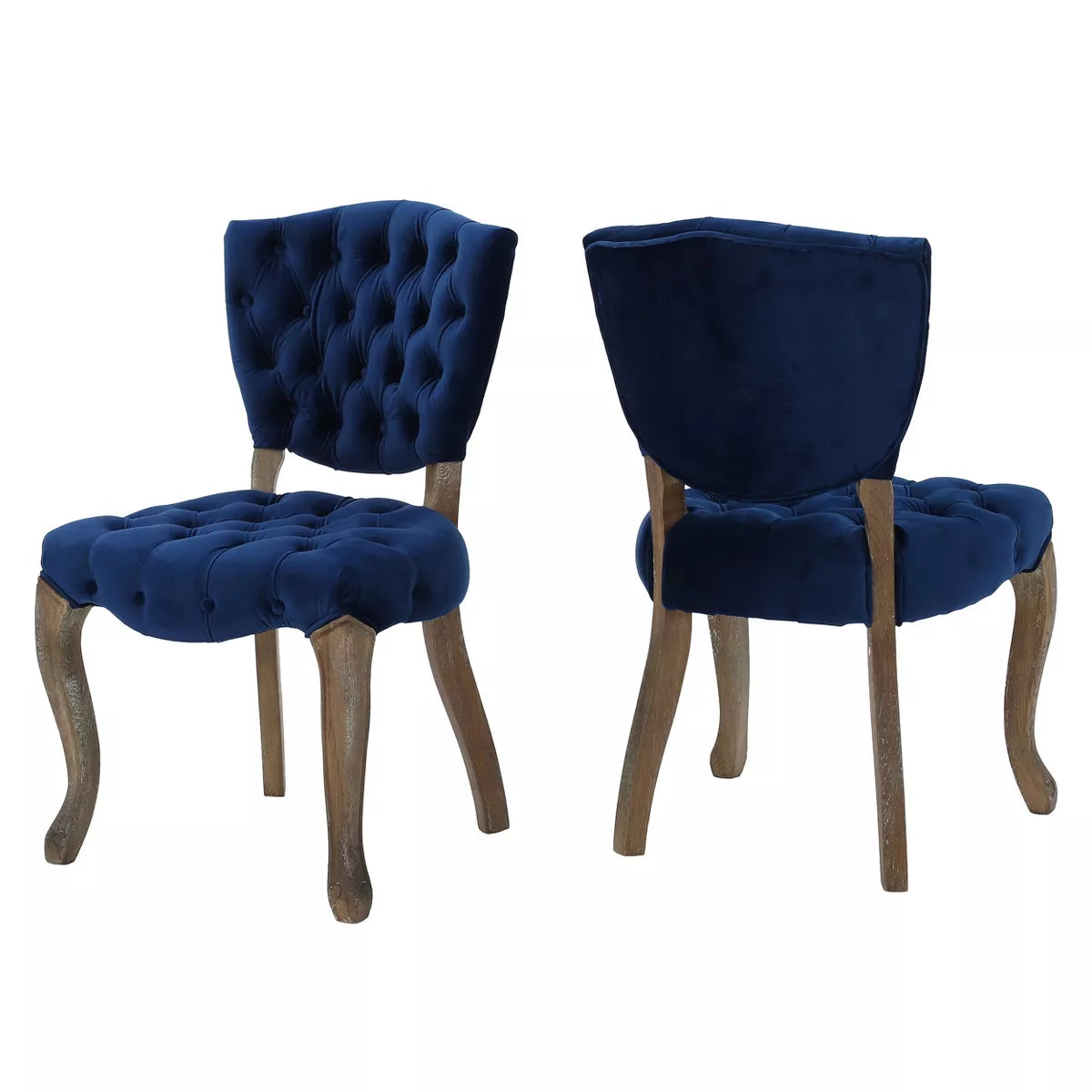 Bates Velvet Tufted Dining Chair