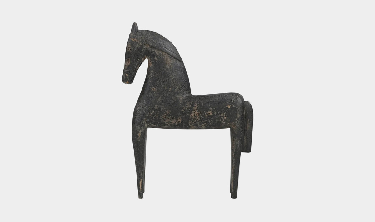 Gallant Wooden Sculpture