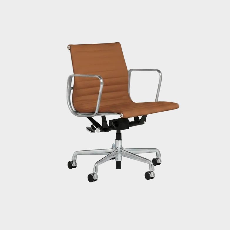 Eames Aluminum Group Management Chair - Low Back