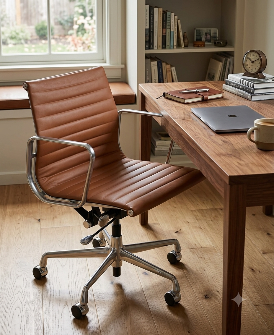Eames Aluminum Group Management Chair - Low Back