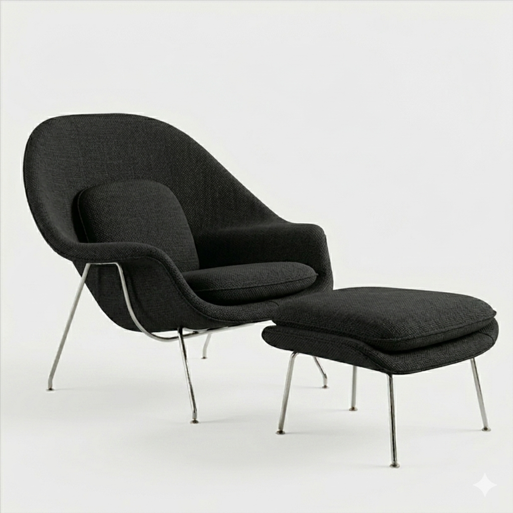 Womb Lounge Chair And Ottoman