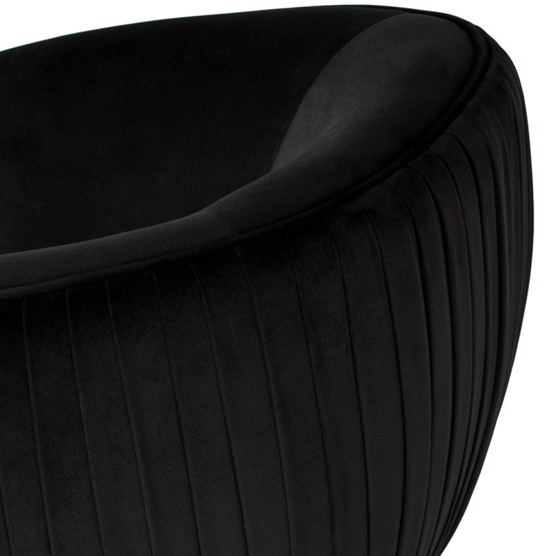 Sofia Occasional Chair - Matte Black Legs