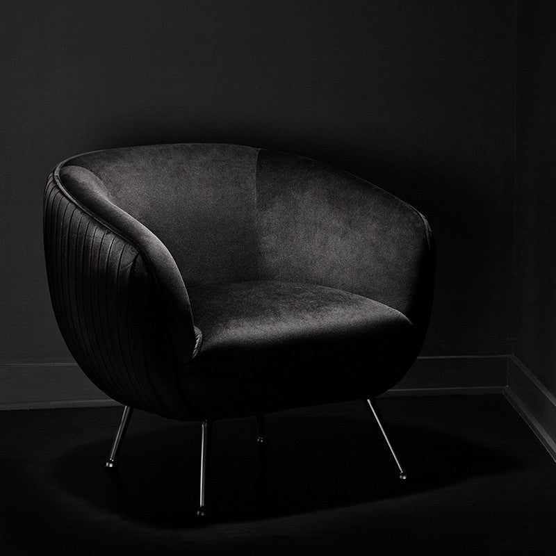 Sofia Occasional Chair - Matte Black Legs