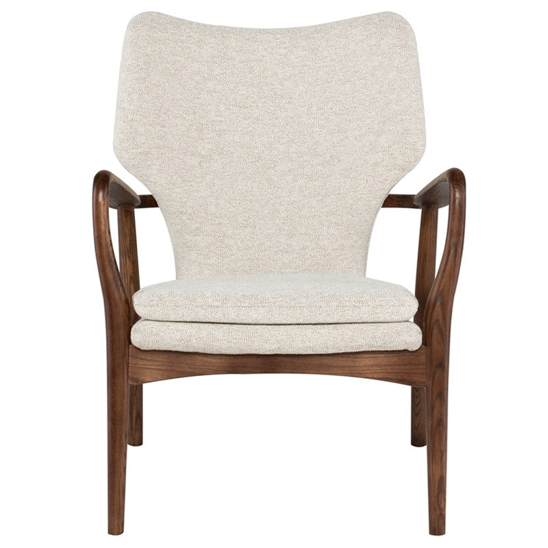 Patrik Lounge Chair - Boucle Seat