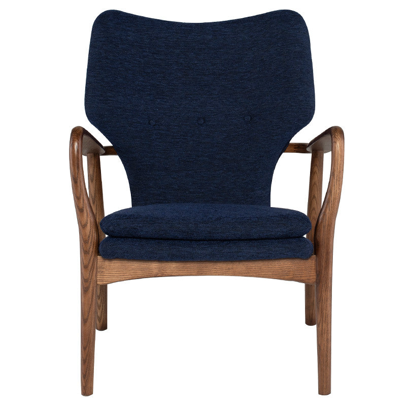 Patrik Lounge Chair - Boucle Seat