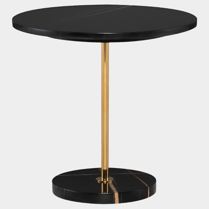 Aida Side Table - Gold Stem