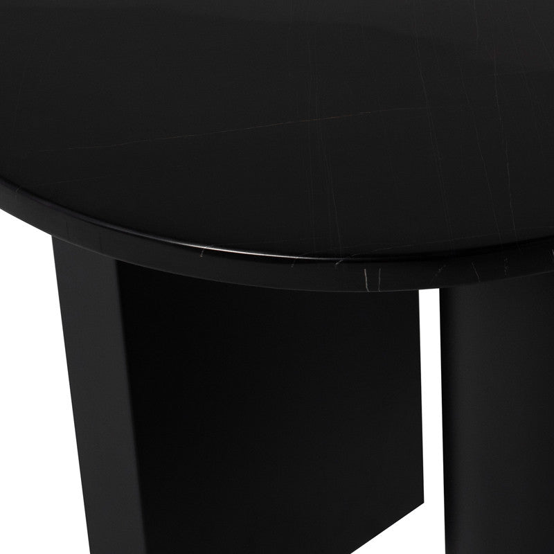 Stories Side Table - Matte Black Base