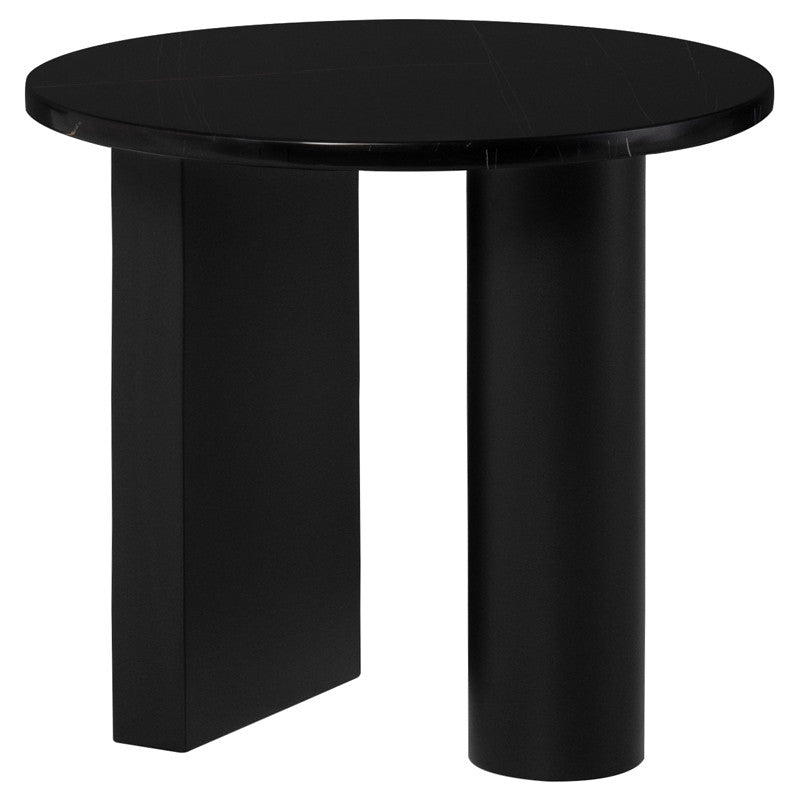 Stories Side Table - Matte Black Base