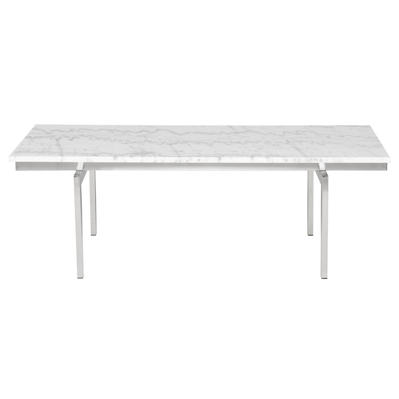 Louve Coffee Table - White Top