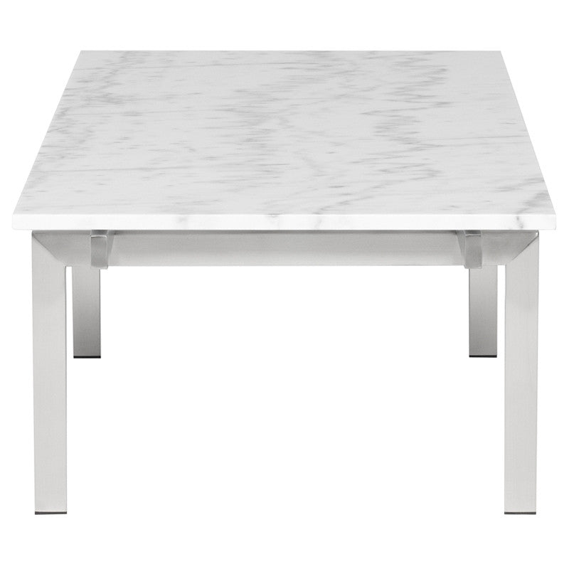 Louve Coffee Table - White Top