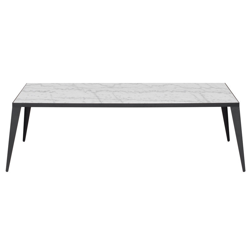 Mink Coffee Table - White Top