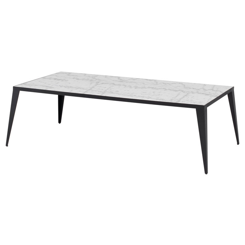 Mink Coffee Table - White Top